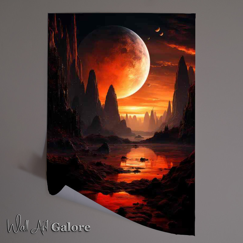 Buy Unframed Poster : (Intergalactic Visions Dreamy Universe)