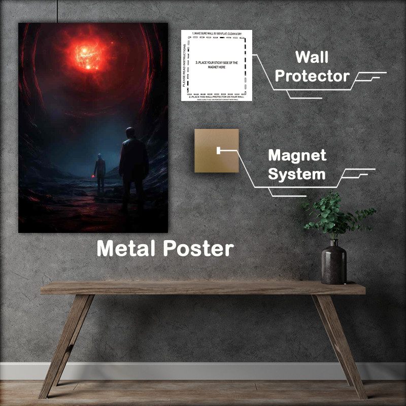 Buy Metal Poster : (Radiant Celestial Design)