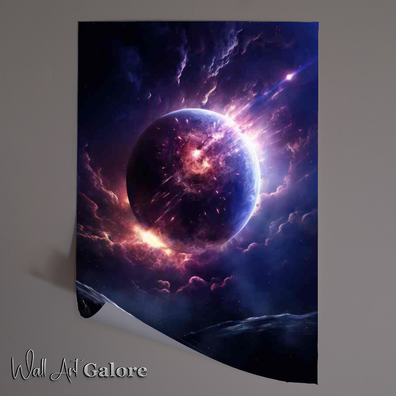 Buy Unframed Poster : (Visionary Cosmos Unique Space Illustration)