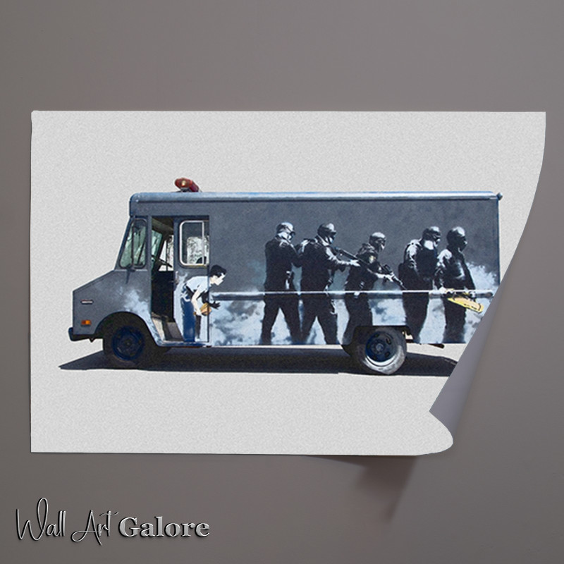 Buy Unframed Poster : (Swat Truck)