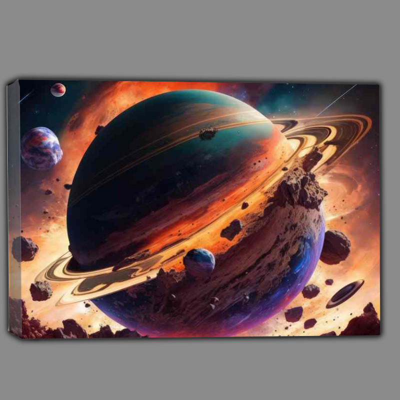 Buy Canvas : (Epic Universe Art Captivating Cosmos)