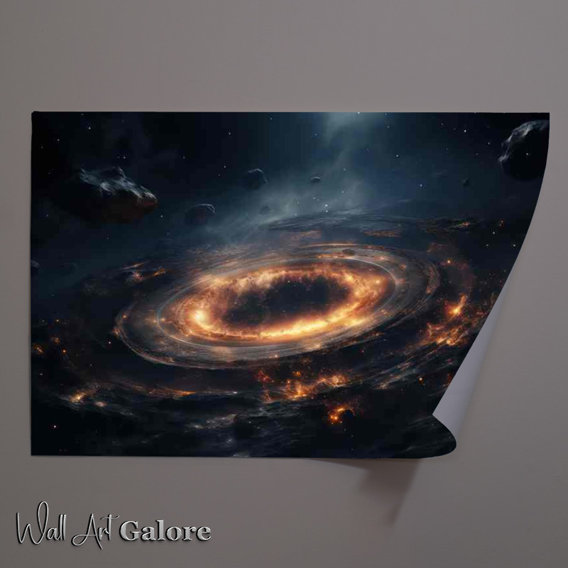 Buy Unframed Poster : (Spectacular Stellar Scenes Inspiring Galaxy)