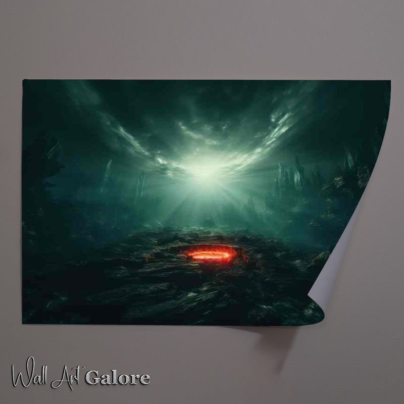 Buy Unframed Poster : (Stylish Galactic Design Modern Space)