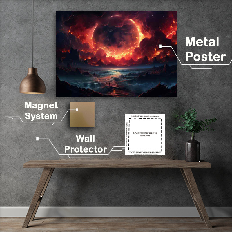 Buy Metal Poster : (Visionary Space Scenes Inspirational Cosmos)