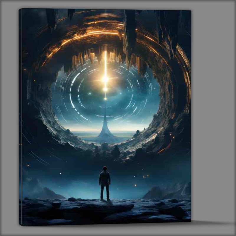 Buy Canvas : (Abstract Interstellar Illustration Creative Galaxy Design)