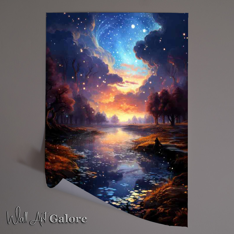 Buy Unframed Poster : (Beyond Gravity Human Exploration of the Stars)