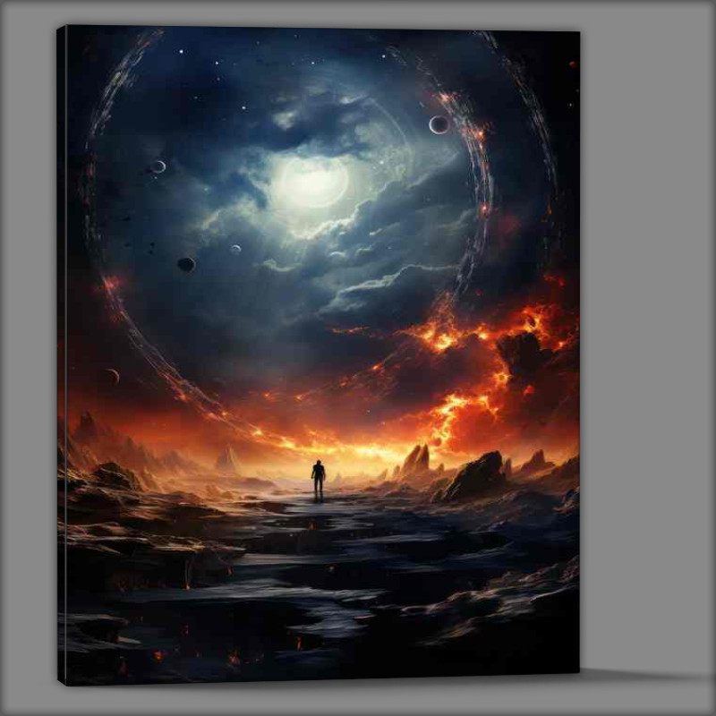 Buy Canvas : (Celestial Travels Astronauts in the Galactic Wilderness)