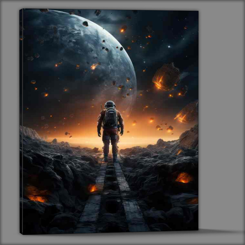 Buy Canvas : (Cosmic Wanderlust Mans Desire to Explore the Universe)
