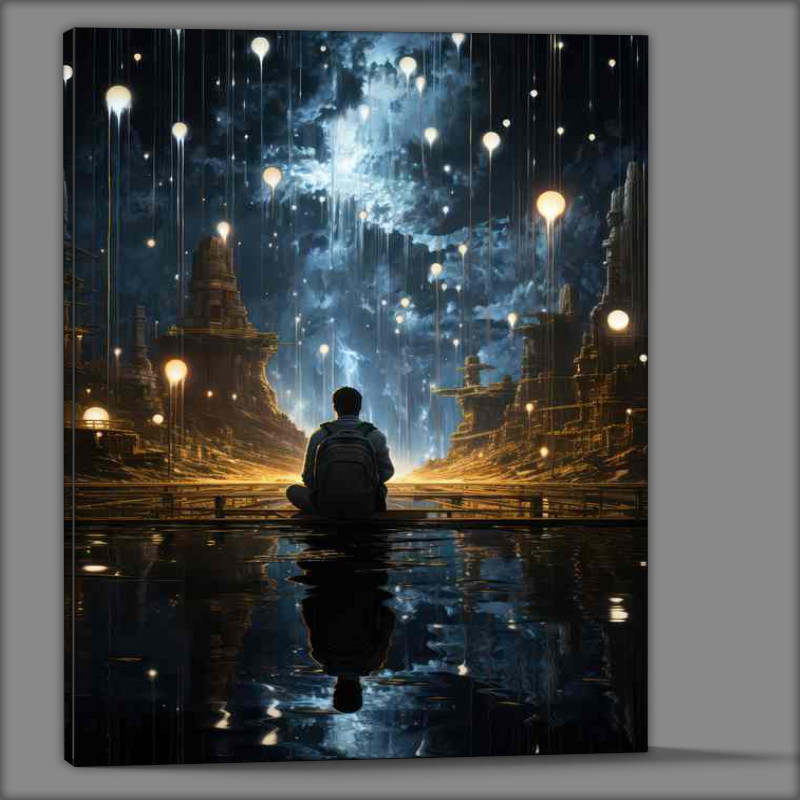 Buy Canvas : (Elegant Galactic Visions Beautiful Space)
