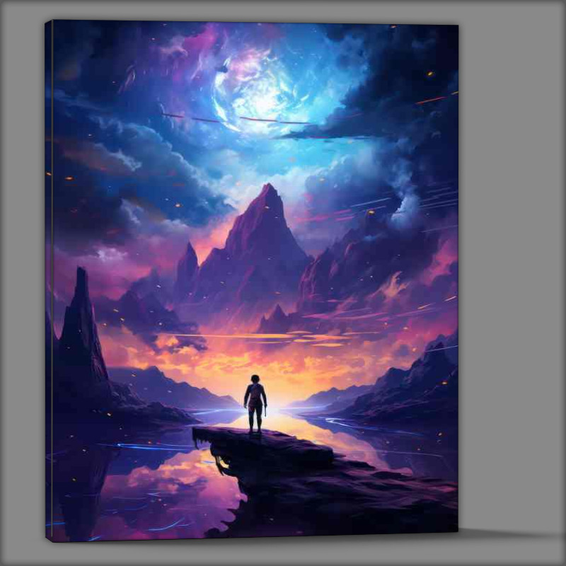 Buy Canvas : (Enchanting Astronomical Scenes Magical Universe)