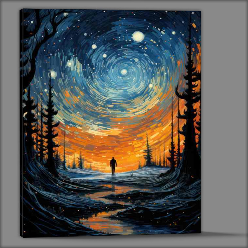 Buy Canvas : (Enchanting Galaxy Visions Magical Universe)