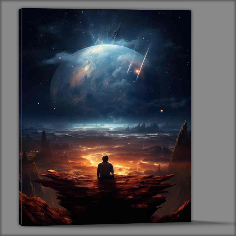 Buy Canvas : (Enigmatic Space Visions Mysterious Universe Poster)