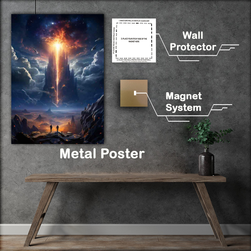 Buy Metal Poster : (Epic Celestial Designs Inspirational Astrological)