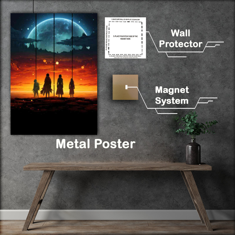 Buy Metal Poster : (Epic Space Exploration Design Inspirational Cosmos)