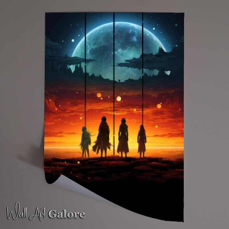 Buy Unframed Poster : (Epic Space Exploration Design Inspirational Cosmos)