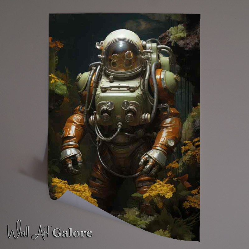Buy Unframed Poster : (Futuristic Astronomical Scenes Innovative Cosmos Art)