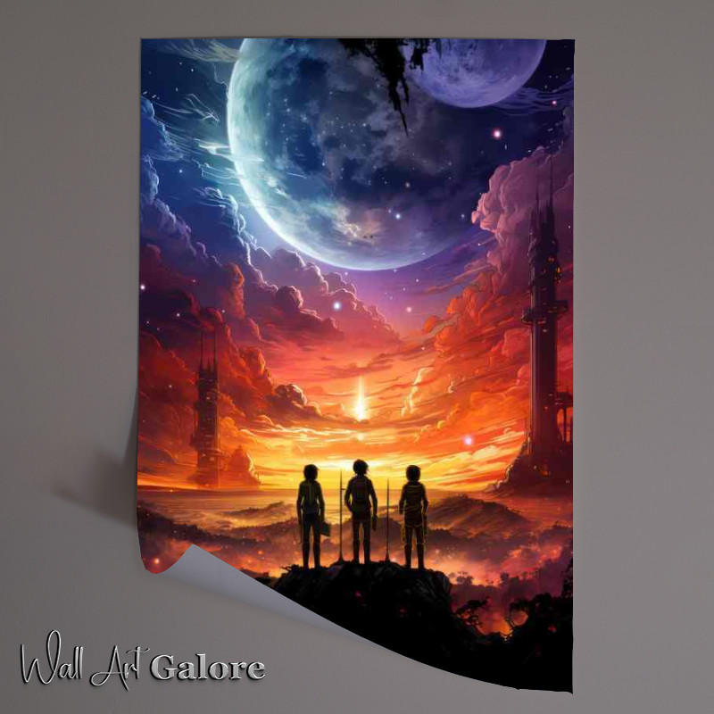 Buy Unframed Poster : (Imaginative Astrological Scenes)