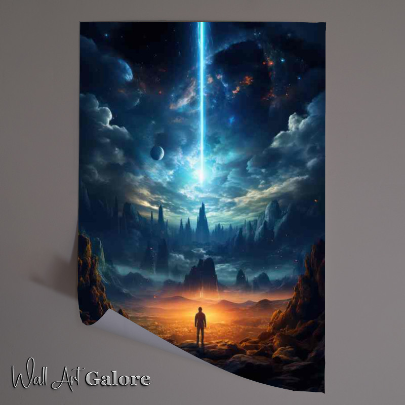 Buy Unframed Poster : (Innovative Space Exploration Art Creative Cosmos)