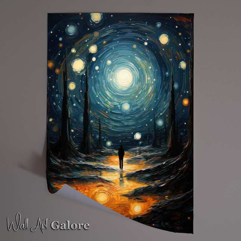 Buy Unframed Poster : (Spectacular Space Illustration Breathtaking Galactic)