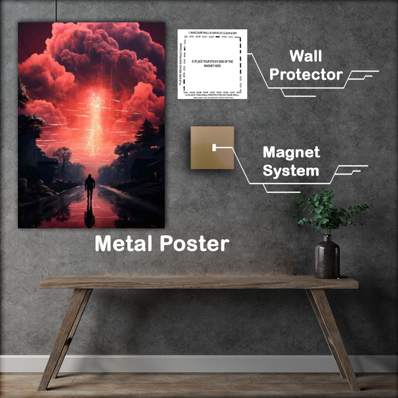 Buy Metal Poster : (Stellar Visions Cosmic Blast vision)