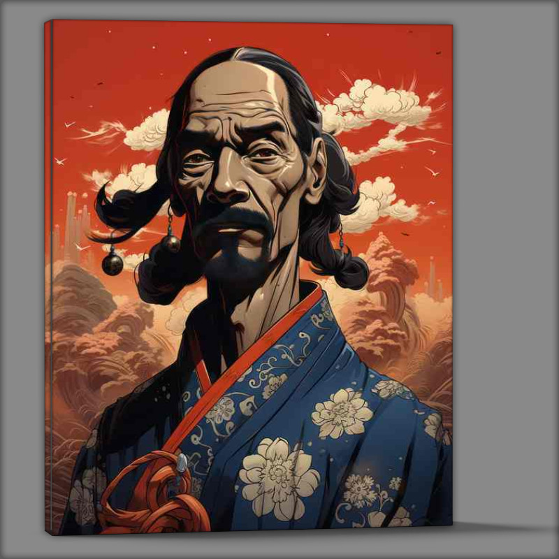 Buy Canvas : (caricature of snoop dogg japan style)