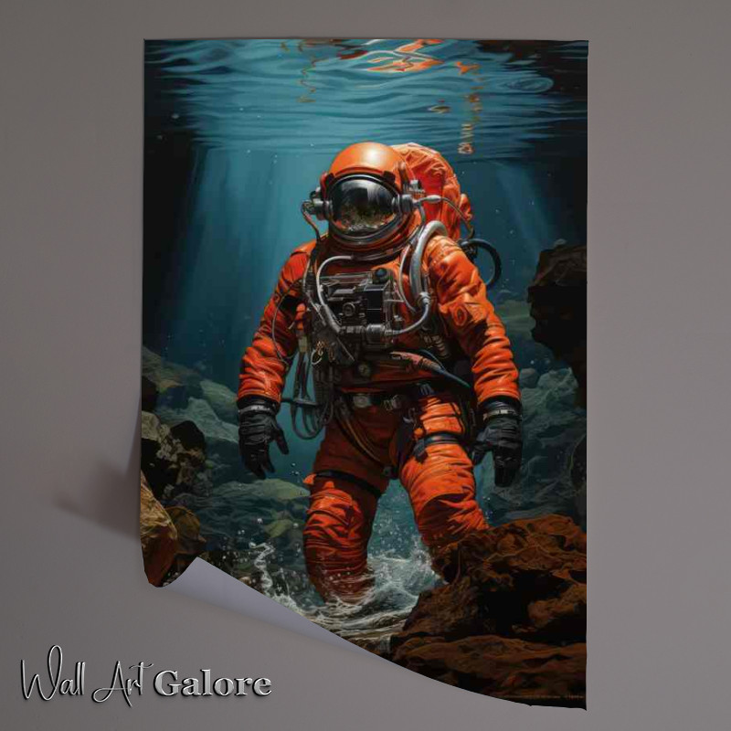 Buy Unframed Poster : (The Astronauts Journey Beyond)