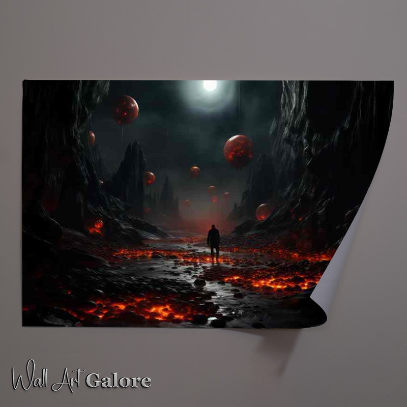 Buy Unframed Poster : (Beyond the Atmosphere Astronauts Solo Expedition)