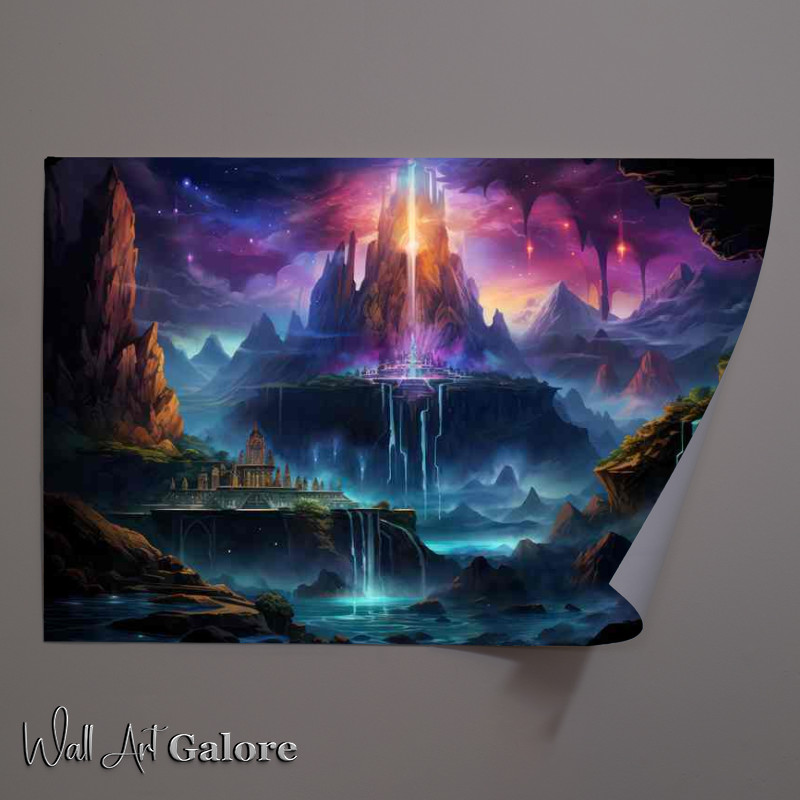 Buy Unframed Poster : (Mystical Space Visions Ethereal Cosmos)