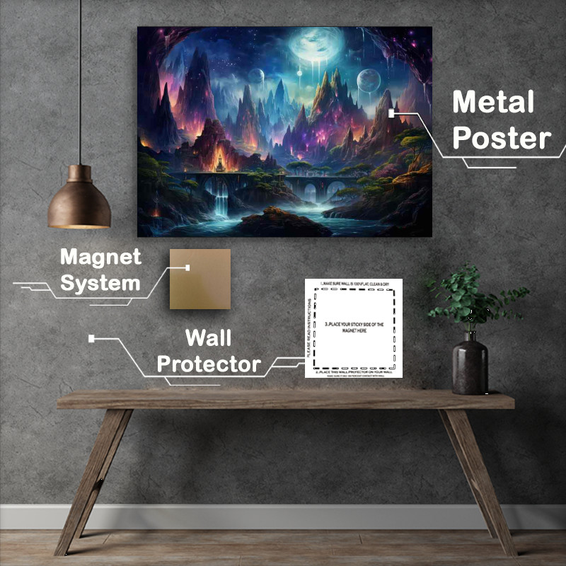 Buy Metal Poster : (Spectacular Astro Art Breathtaking Space)