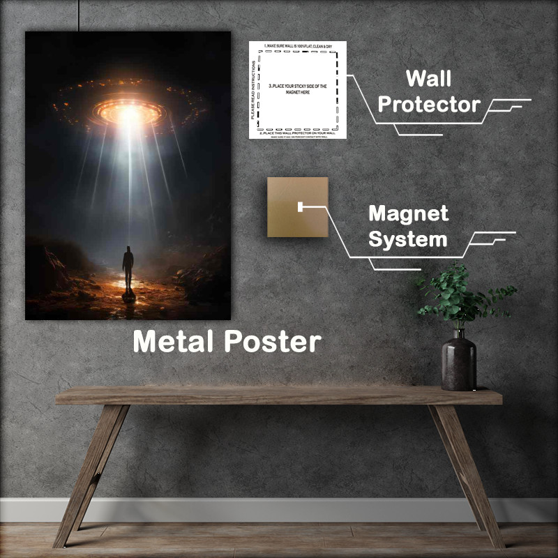 Buy Metal Poster : (Alien Investigations Unraveling UFO Sightings)