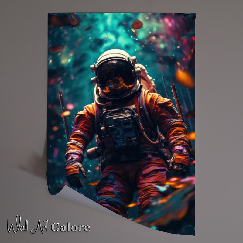 Buy Unframed Poster : (Astral Pioneer Mans Journey to the Stars)