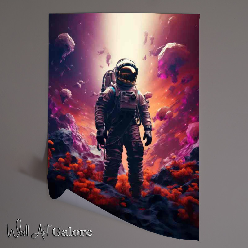 Buy Unframed Poster : (Astronauts Journey to New Frontiers)