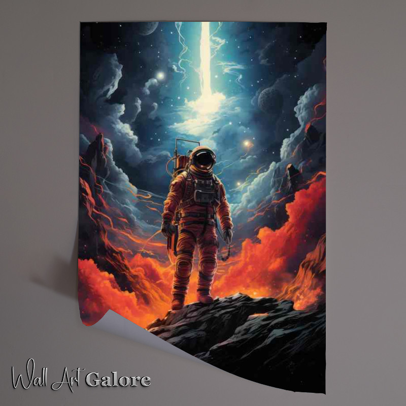 Buy Unframed Poster : (Beyond Our Reach The Endeavors of Space Exploration)