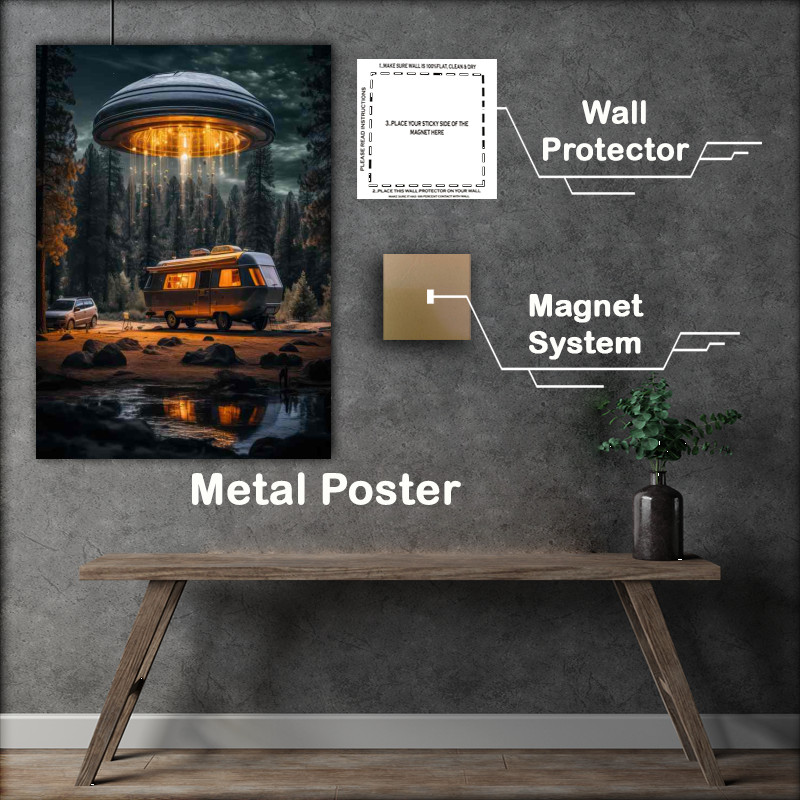 Buy Metal Poster : (Beyond Our World Probing UFO Mysteries)