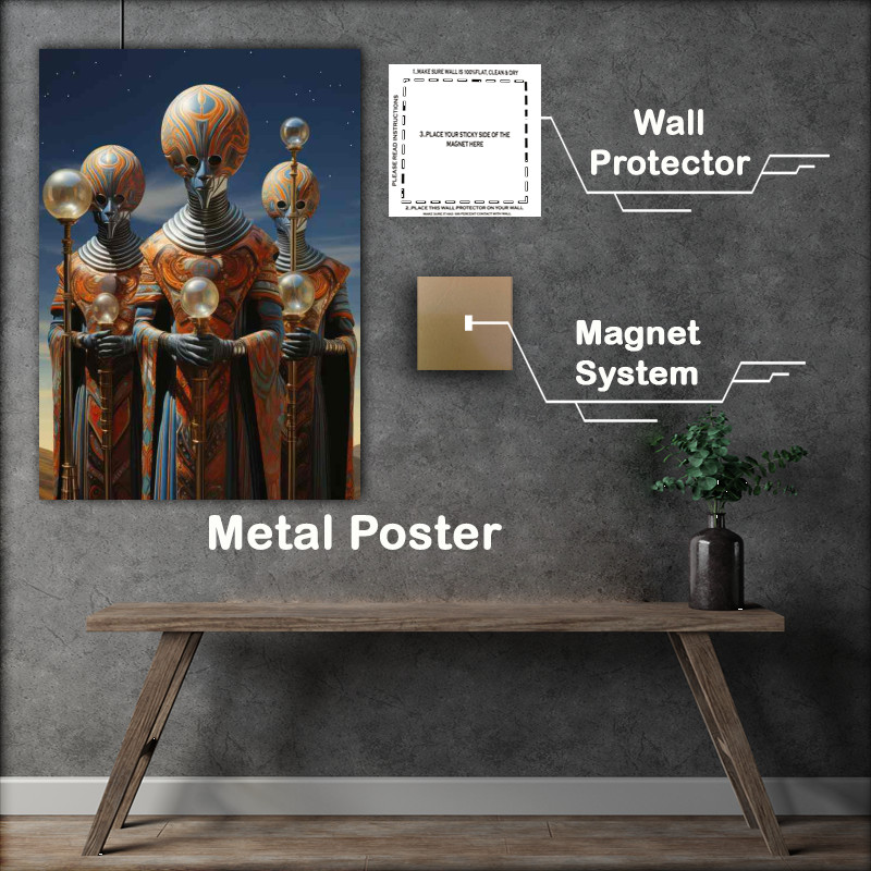 Buy Metal Poster : (Beyond Space The Evolution of Space Exploration)
