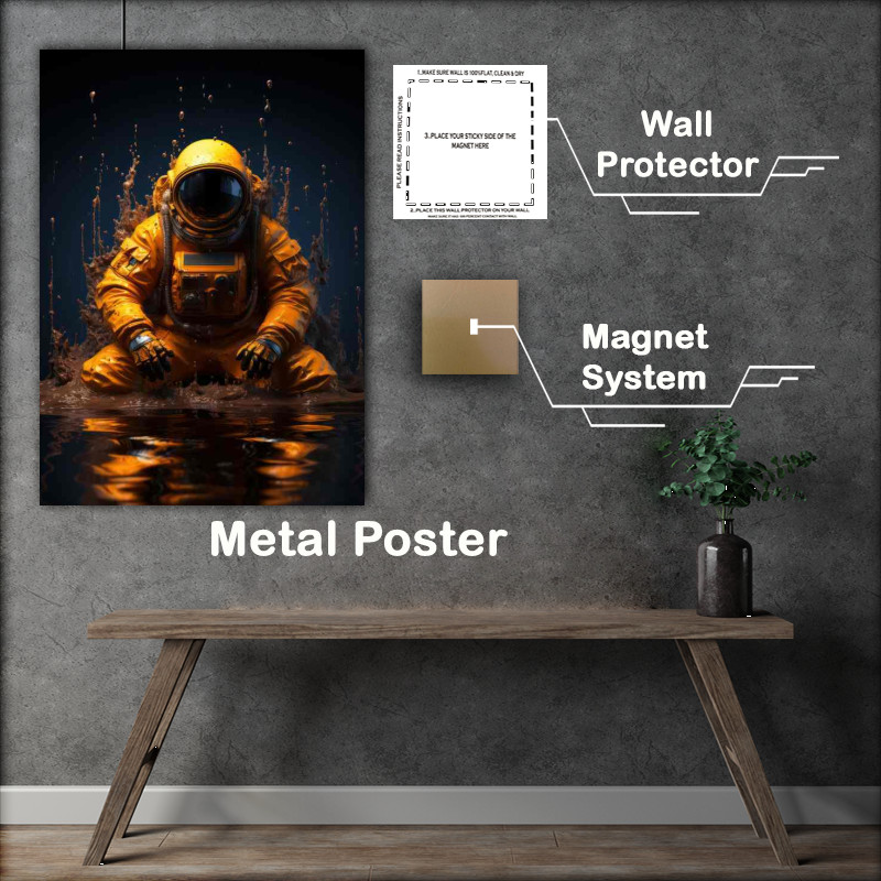 Buy Metal Poster : (Beyond the Cosmos)