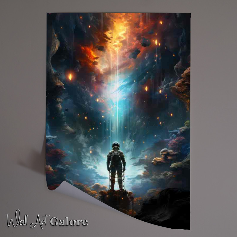 Buy Unframed Poster : (Celestial Explorations In Motion Sapce)