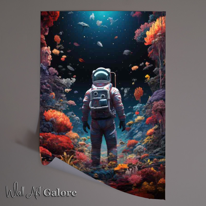 Buy Unframed Poster : (Celestial Odyssey Mans Journey in the Universe)