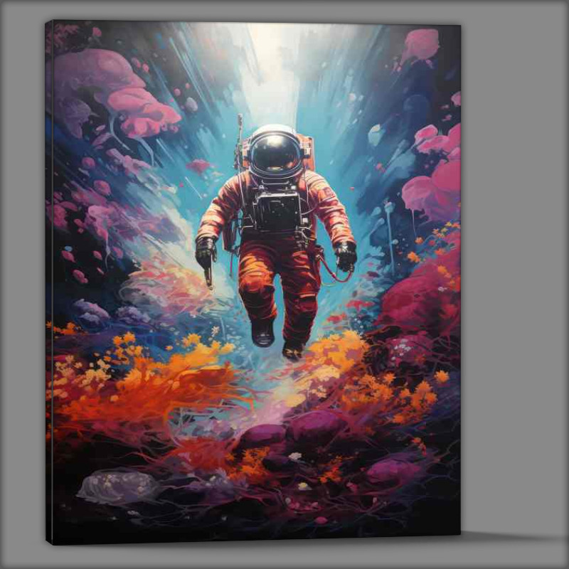 Buy Canvas : (Celestial Pioneer Mans Exploration of the Universe)