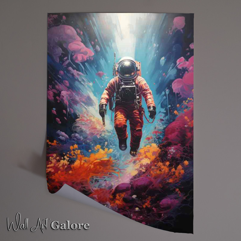 Buy Unframed Poster : (Celestial Pioneer Mans Exploration of the Universe)