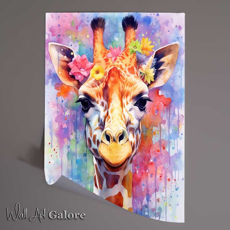 Buy Unframed Poster : (Chromatic Tall Tales From Cindy The Giraffe)