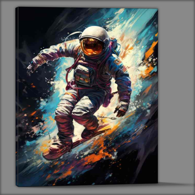 Buy Canvas : (Celestial Voyage Astronauts Exploration of the Universe)