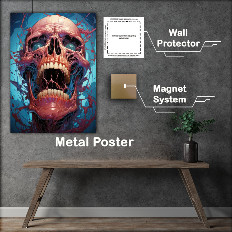 Buy Metal Poster : (Beyond the Veil Macabre Tales Unearthed)