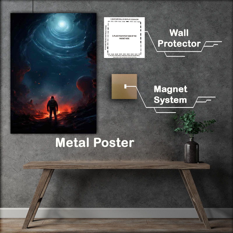 Buy Metal Poster : (Cosmic Intruders Unraveling UFO Enigma)