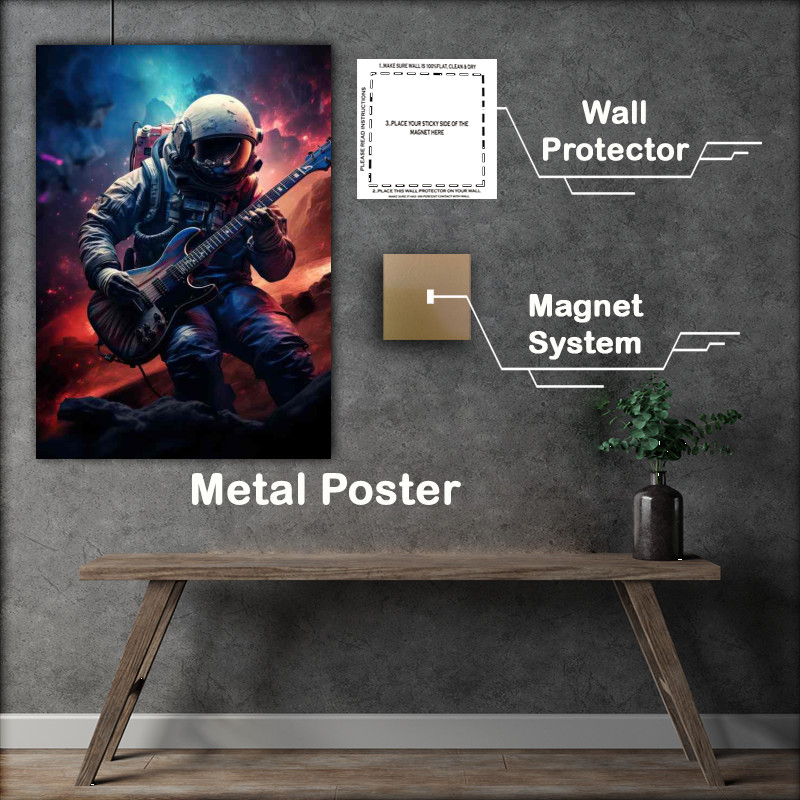 Buy Metal Poster : (Cosmic Journeys Probing the Outer Limits of Space)