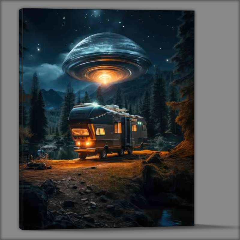 Buy Canvas : (Cosmic Visitors Unearthing UFO Secrets)