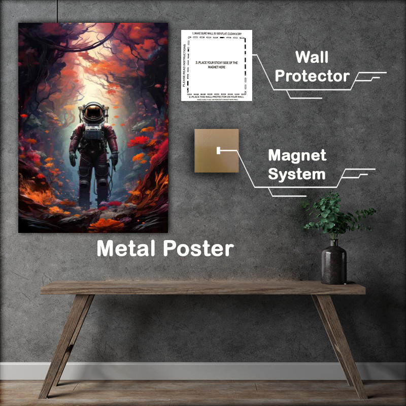 Buy Metal Poster : (Discovering the Cosmos space)