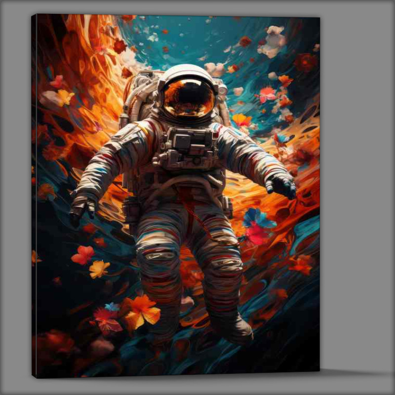 Buy Canvas : (Eternal Odyssey Astronauts Quest in the Cosmos)
