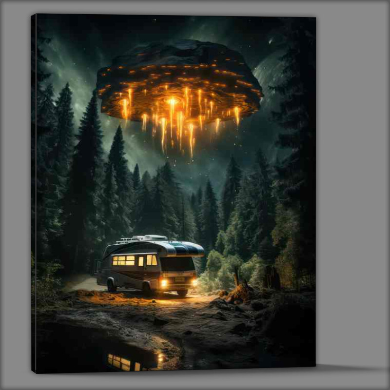 Buy Canvas : (Flying Object Phenomena UFO Sightings Unveiled)