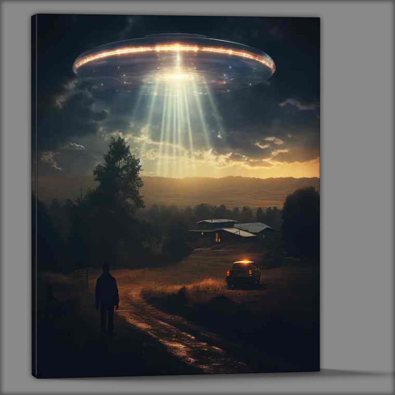 Buy Canvas : (Flying Saucer Mysteries UFO Sightings Explored)